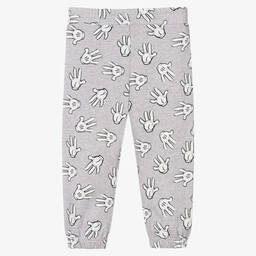 Stella McCartney Kids-جوغرز قطن عضوي لون رمادي | Childrensalon Outlet