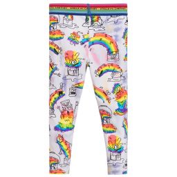 Stella McCartney Kids-Grey Leggings UPF 50+ | Childrensalon Outlet