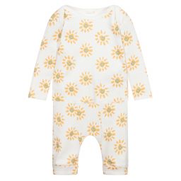 Stella McCartney Kids-Ivory Cotton Trousers Set | Childrensalon Outlet