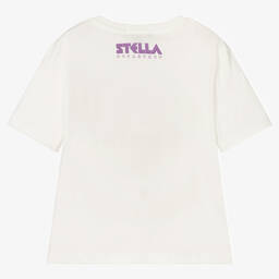 Stella McCartney Kids-Кремовая футболка Disney с Пегасом | Childrensalon Outlet