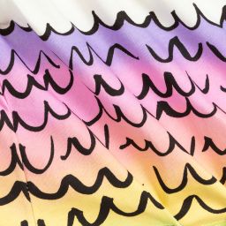 Stella McCartney Kids-Ivory & Pink Mermaid T-Shirt | Childrensalon Outlet