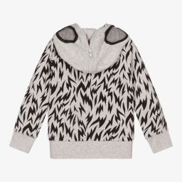 Stella McCartney Kids-Organic Cotton Zip-Up Hoodie | Childrensalon Outlet