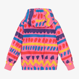 Stella McCartney Kids-جاكيت مقلم لون زهري للبنات | Childrensalon Outlet