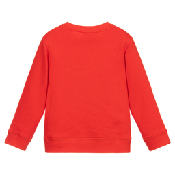 Stella McCartney Kids-Красная толстовка из хлопка | Childrensalon Outlet