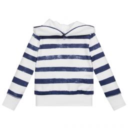 Stella McCartney Kids-Skull Cotton Zip-Up Hoodie | Childrensalon Outlet