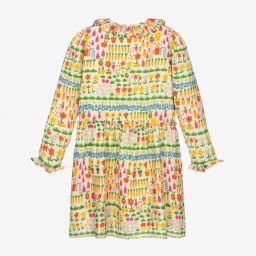 Stella McCartney Kids-Бежевое шерстяное платье для подростков | Childrensalon Outlet