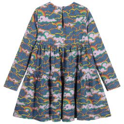 Stella McCartney Kids-Teen Blue Cloud Denim Dress | Childrensalon Outlet