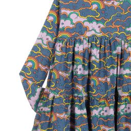 Stella McCartney Kids-Teen Blue Cloud Denim Dress | Childrensalon Outlet