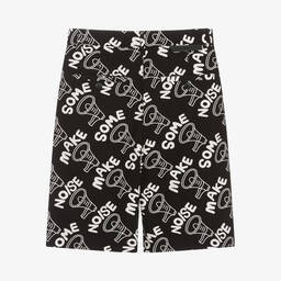 Stella McCartney Kids-Черные хлопковые шорты | Childrensalon Outlet