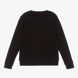 Stella McCartney Kids-Черный свитшот с монстрами | Childrensalon Outlet