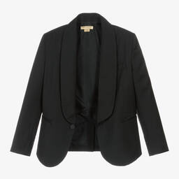 Stella McCartney Kids-Teen Boys Black Wool Blend Suit | Childrensalon Outlet