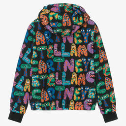 Stella McCartney Kids-جاكيت بسحّاب لون أسود تينز ولادي | Childrensalon Outlet