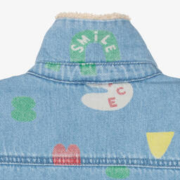 Stella McCartney Kids-Голубая джинсовая куртка | Childrensalon Outlet