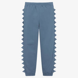 Stella McCartney Kids-Синие джоггеры из органического хлопка | Childrensalon Outlet