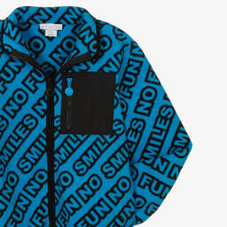 Stella McCartney Kids-توب تينز ولادي فليس لون أزرق | Childrensalon Outlet