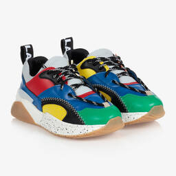 Stella McCartney Kids-Teen Boys Colourblock Trainers | Childrensalon Outlet