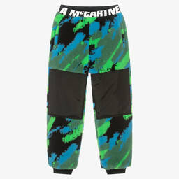 Stella McCartney Kids-جوغرز تينز ولادي فليس لون أخضر | Childrensalon Outlet