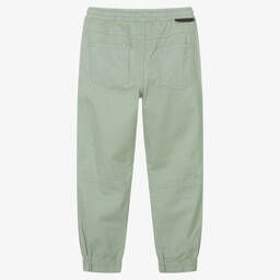 Stella McCartney Kids-Зеленые брюки из органического хлопка | Childrensalon Outlet
