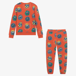 Stella McCartney Kids-Красно-синий спортивный костюм из хлопка | Childrensalon Outlet