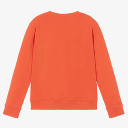 Stella McCartney Kids-Красный свитшот с монстрами для мальчиков-подростков | Childrensalon Outlet