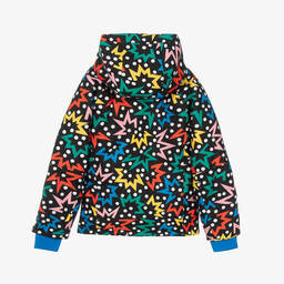 Stella McCartney Kids-Teen Girls Black Star Ski Jacket | Childrensalon Outlet