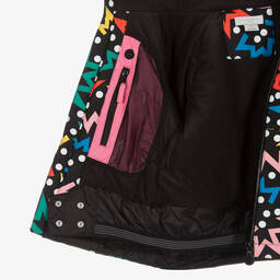 Stella McCartney Kids-Teen Girls Black Star Ski Jacket | Childrensalon Outlet
