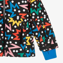 Stella McCartney Kids-Teen Girls Black Star Ski Jacket | Childrensalon Outlet