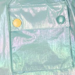 Stella McCartney Kids-شورت تينز بناتي لون أزرق أكوا | Childrensalon Outlet