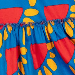 Stella McCartney Kids-Синее платье с солнечными лучами для подростков | Childrensalon Outlet
