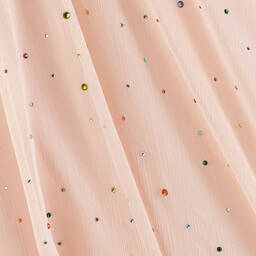 Stella McCartney Kids-Teen Girls Blush Pink Crêpe Chiffon Dress | Childrensalon Outlet