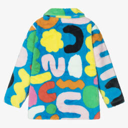 Stella McCartney Kids-Teen Girls Faux Fur Coat | Childrensalon Outlet