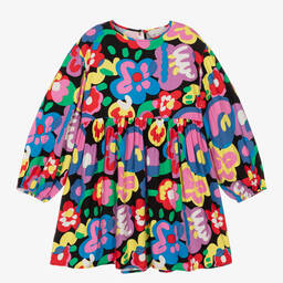 Stella McCartney Kids-Платье из вискозы с цветами | Childrensalon Outlet