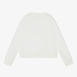 Stella McCartney Kids-Teen Girls Ivory Cotton Sweatshirt | Childrensalon Outlet