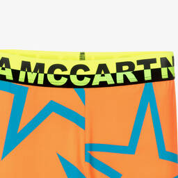 Stella McCartney Kids-Teen Girls Orange Sport Leggings | Childrensalon Outlet