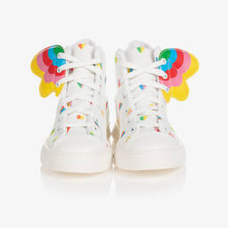 Stella McCartney Kids-Teen Girls Parrot Wings High-Top Trainers | Childrensalon Outlet