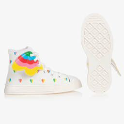 Stella McCartney Kids-Teen Girls Parrot Wings High-Top Trainers | Childrensalon Outlet