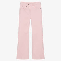 Stella McCartney Kids-Teen Girls Pink Denim Flare Jeans | Childrensalon Outlet