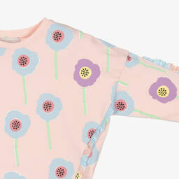 Stella McCartney Kids-Teen Girls Pink Flower Tracksuit | Childrensalon Outlet