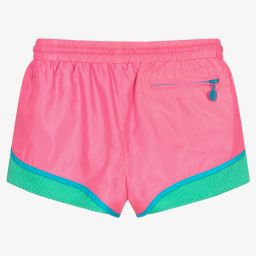 Stella McCartney Kids-شورت رياضة تينز بناتي لون زهري | Childrensalon Outlet