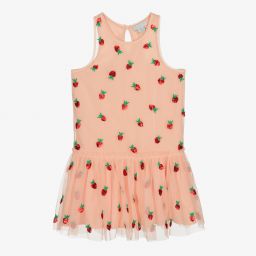 Stella McCartney Kids-Розовое платье из тюля для девочек-подростков | Childrensalon Outlet