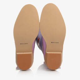 Stella McCartney Kids-Teen Girls Purple Star Cowboy Boots | Childrensalon Outlet
