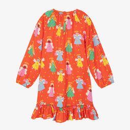 Stella McCartney Kids-Teen Girls Red Festive Angel Dress | Childrensalon Outlet