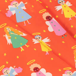 Stella McCartney Kids-Teen Girls Red Festive Angel Dress | Childrensalon Outlet