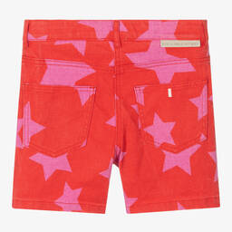 Stella McCartney Kids-Teen Girls Red & Pink Shorts | Childrensalon Outlet