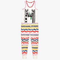 Stella McCartney Kids-Teen Girls White Jumpsuit | Childrensalon Outlet