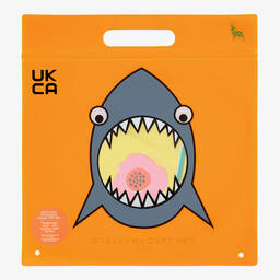 Stella McCartney Kids-Желтый купальник с цветами (UPF50+) | Childrensalon Outlet