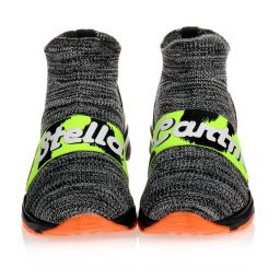 Stella McCartney Kids-Teen Grey Logo Sock Trainers | Childrensalon Outlet