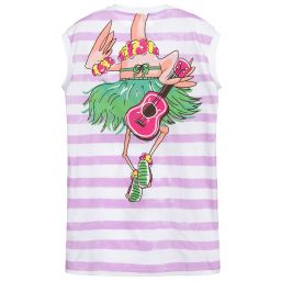 Stella McCartney Kids-Платье с фламинго в гавайском стиле для подростков | Childrensalon Outlet