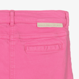 Stella McCartney Kids-Teen Pink Denim Flared Jeans | Childrensalon Outlet