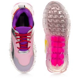 Stella McCartney Kids-Teen Pink & Purple Trainers  | Childrensalon Outlet